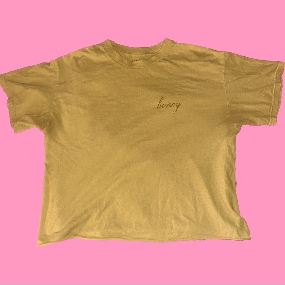 brandy melville honey tshirt